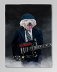 'AC/Doggo' Personalized Pet Blanket