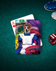 'Alice in Doggoland' Personalized Pet Playing Cards