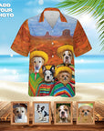 Custom Hawaiian Shirt (The Amigos) (1-7 Pets)
