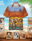 Custom Hawaiian Shirt (The Amigos) (1-7 Pets)