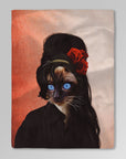 'Amy Cathouse' Personalized Pet Blanket