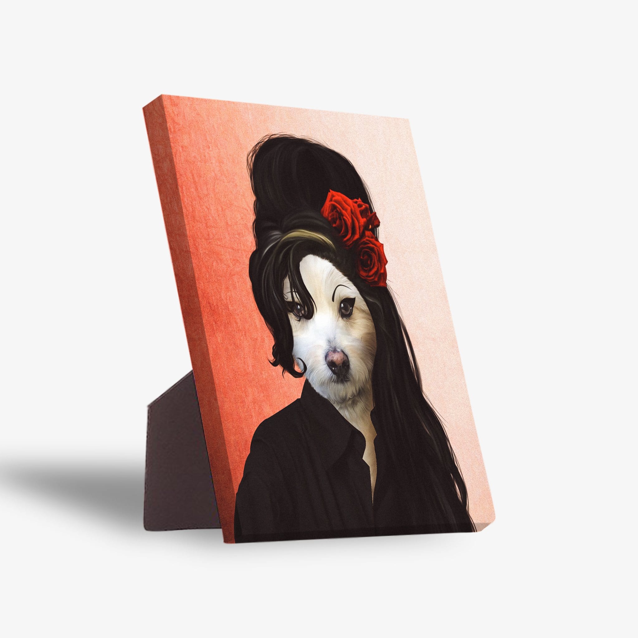 &#39;Amy Doghouse&#39; Personalized Pet Standing Canvas