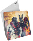 'Arizona Doggos' Personalized 2 Pet Playing Cards