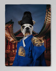 'The Asian Emperor' Personalized Pet Blanket