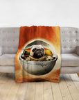 'Baby Yodogg' Personalized Pet Blanket