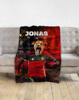 'Belgium Doggos Soccer' Personalized Pet Blanket