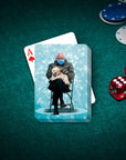 'Bernard and Pet' Personalized Playing Cards