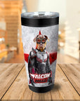'Falcon Doggo' Personalized Tumbler