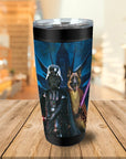 'Darth Woofer & Jedi-Doggo' Personalized 2 Pet Tumbler