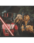 'Star Woofers' Personalized 3 Pet Blanket