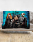 'Game of Bones' Personalized 3 Pet Blanket