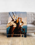 'Titanic Doggos' Personalized 2 Pet Blanket
