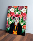 'Frida Doggo' Personalized Pet Canvas
