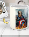 'Captain Doggmerica' Personalized Mug