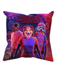 'Chewing Things' Personalized 3 Pet Throw Pillow
