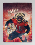 'Cincinnati Doggos' Personalized Pet Blanket