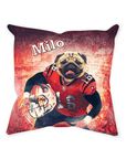 'Cincinnati Doggos' Personalized Pet Throw Pillow