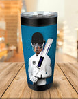 'The Cricket Player' Personalized Tumbler