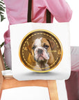 'Custom Crypto (Your Dog)' Personalized Tote Bag
