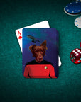 'Doggo-Trek' Personalized Pet Playing Cards