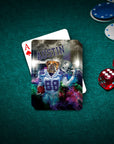 'Dallas Doggos' Personalized Pet Playing Cards