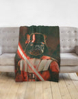 'Darth Woofer' Personalized Pet Blanket