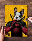 'Deadpaw' Personalized Pet Puzzle