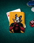 'Deadpaw' Personalized Pet Playing Cards