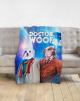 'Dr. Woof' Personalized 2 Pet Blanket