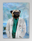 'The Doctor' Personalized Pet Blanket