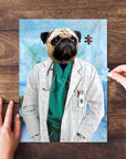 'The Doctor' Personalized Pet Puzzle