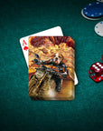 'Dogati Rider' Personalized Pet Playing Cards