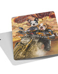 'Dogati Riders' Personalized 2 Pet Playing Cards