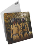 'Dogbusters' Personalized 3 Pet Playing Cards