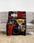 'Doggo Heist' Personalized 2 Pet Blanket
