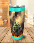 Doggo Hulk Personalized Tumbler