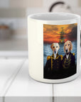 'The Explorers' Custom 2 Pets Mug