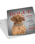 'Dogue' Personalized Pet Playing Cards
