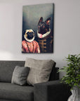 'Duke and Archduchess' Personalized 2 Pet Canvas