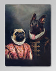 'Duke and Archduchess' Personalized 2 Pet Blanket