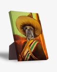 'El Jefe' Personalized Pet Standing Canvas
