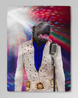 'Elvis Pawsley' Personalized Pet Blanket