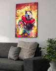 'Kansas City Doggos' Personalized Dog Canvas