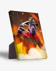 'Freddy Woofer' Personalized Pet Standing Canvas