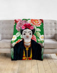 'Frida Doggo' Personalized Pet Blanket