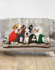 'Furends' Personalized 3 Pet Blanket