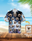 Custom Hawaiian Shirt (Galaxy: 1-7 Pets)