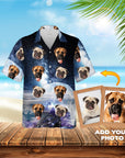 Custom Hawaiian Shirt (Galaxy: 1-7 Pets)