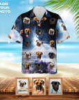 Custom Hawaiian Shirt (Galaxy: 1-7 Pets)