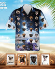 Custom Hawaiian Shirt (Galaxy: 1-7 Pets)